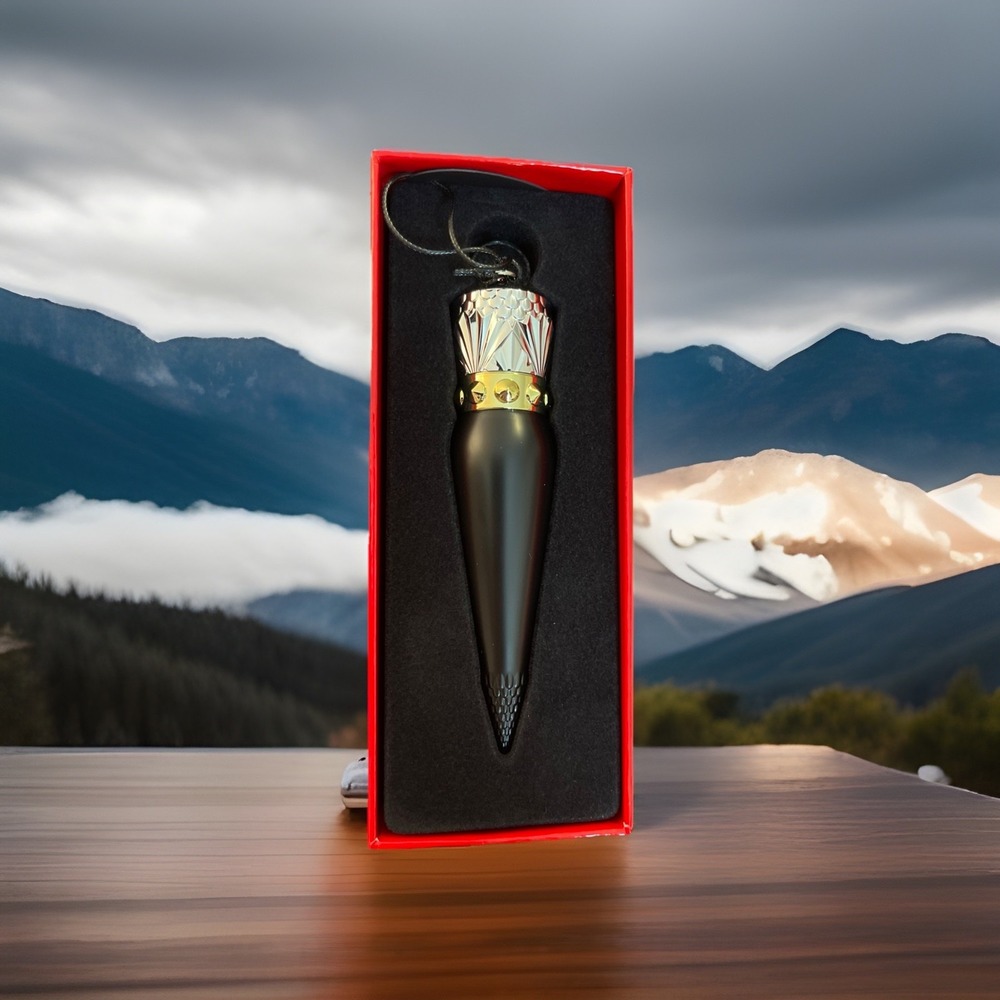 CHRISTIAN LOUBOUTIN - VELVET MATTE LIP Red DRAMADOUCE 005M‎ 0.13 OZ In BOX Money - Picture 8 of 8